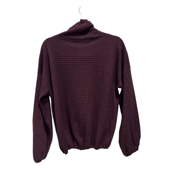 MAX STUDIO Women Bordeaux Pullover SMALL - Picture 2 of 4